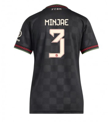 Lacne Ženy Futbalové dres Bayern Munich Kim Min-jae #3 2025-26 Krátky Rukáv - Tretina